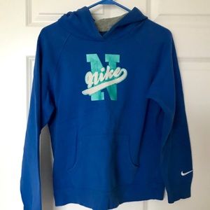 Nike Blue Lifestyle Hoodie, S